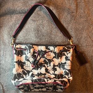 Dooney & Bourke 1975 Black and White Disney Dumbo Women's Bag